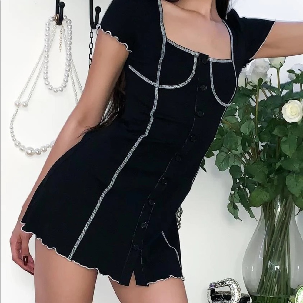 Dollskill Current Mood Candid Encounters Mini Dress